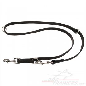 Soft Strong Leather Great Dane Leash