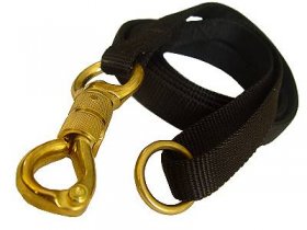 All Weather Nylon Great Dane Leash with Smart Snap Hook