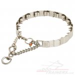 Herm Sprenger Stainless Steel Collar with Swivel for Great Dane Behavior Correction