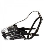 Padded Training Metal Cage Great Dane Muzzle
