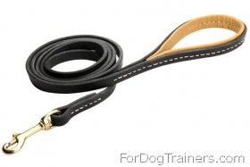 High-end Quality Leather Great Dane Leash