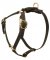 Handcrafted Leather Dog Harness Without Chest Plate