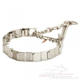 Durable Stainless Steel Neck Tech Great Dane Collar