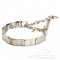 Durable Stainless Steel Neck Tech Great Dane Collar
