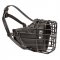 Black Rubber Covered Wire Cage Great Dane Muzzle