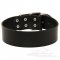 Wide Leather Great Dane Collar for Walking and Training