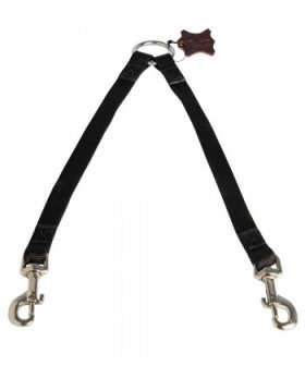 Any Weather Nylon Coupler for Walking 2 Great Danes