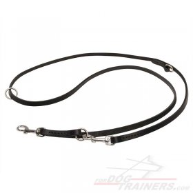 Soft Leather Great Dane Leash