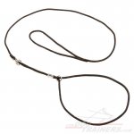 Round Nylon Great Dane Combo Leash for Dog Shows