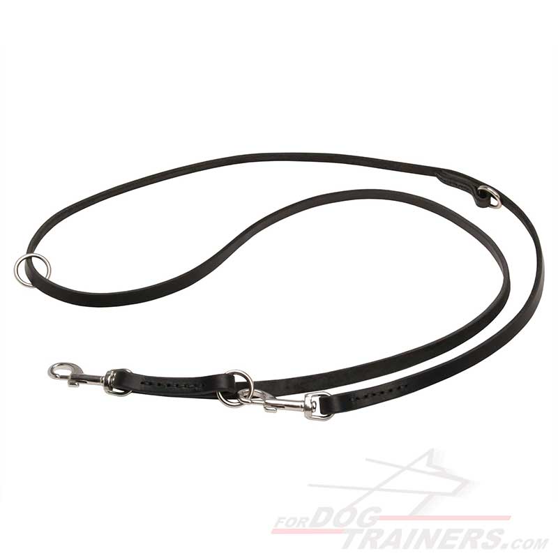 Soft Leather Great Dane Leash