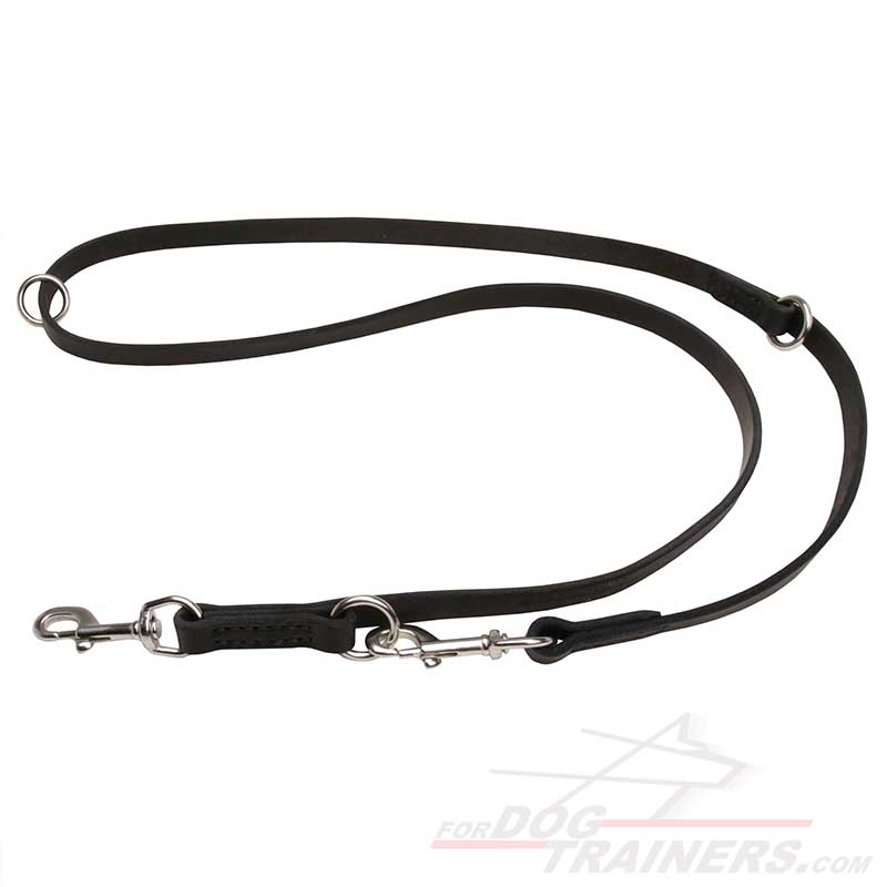 Soft Strong Leather Great Dane Leash