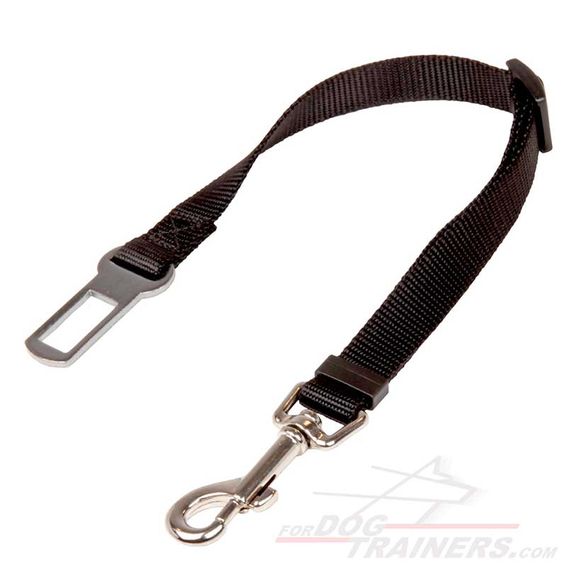 "Conscious Passenger" Nylon Great Dane leash for Car Safety
