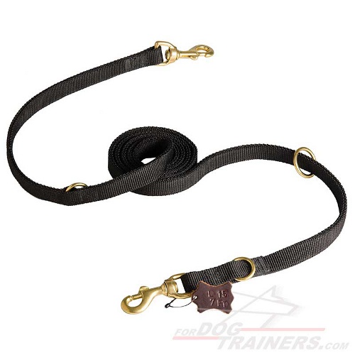 Water Resistant Nylon Great Dane Leash