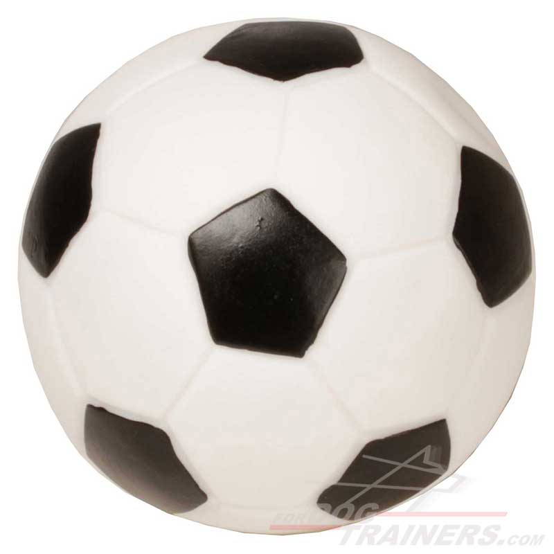 Sound Football Rubber Ball for Great Dane Playing and Training
